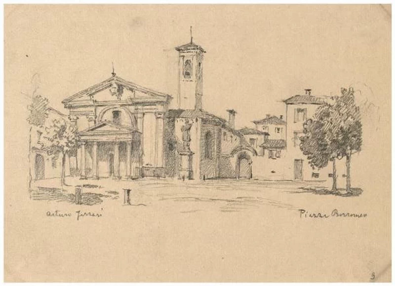 Piazza Borromeo - Palazzo Morando Costume Moda Immagine, Milano